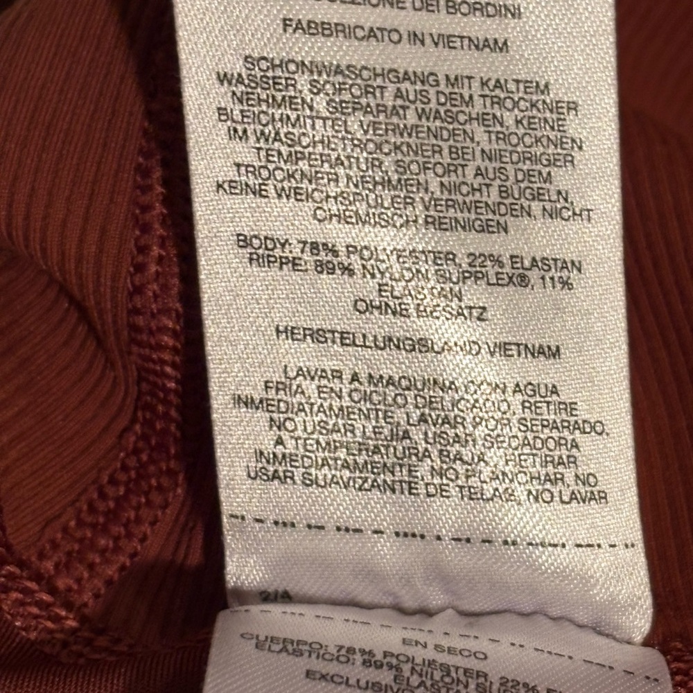 Columbia Rust High-Waist Leggings. Size large - Picture 7 of 15